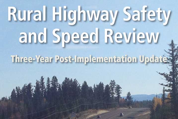 The November 6, 2018 Rural Highway Safety and Speed Review: Our Analysis